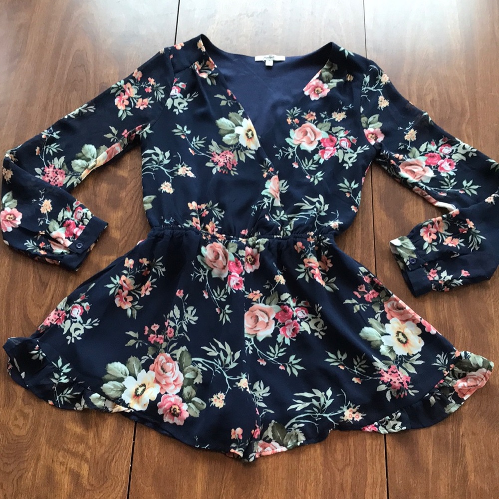 Papaya | Gorgeous floral romper